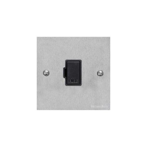 Victorian Elite Range Satin Chrome Switches & Sockets, R03 - Unswitched Spur (13 Amp) by Heritage Brass By M-Marcus