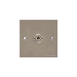 Victorian Elite Range Satin Nickel Switches & Sockets, R05 - 1 Gang Intermediate Toggle Switch by Heritage Brass By M-Marcus