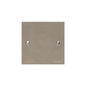 Victorian Elite Range Satin Nickel Switches & Sockets, R05 - Single Blank Plate by Heritage Brass By M-Marcus