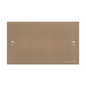 Victorian Elite Range Antique Brass Switches & Sockets, R91 - Double Blank Plate by Heritage Brass By M-Marcus