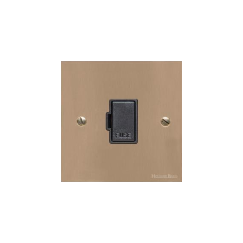 Victorian Elite Range Antique Brass Switches & Sockets, R91 - Unswitched Spur (13 Amp) by Heritage Brass By M-Marcus