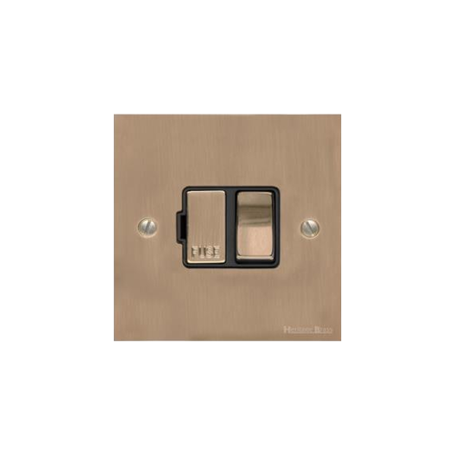 Victorian Elite Range Antique Brass Switches & Sockets, R91 - Switched Spur (13 Amp) by Heritage Brass By M-Marcus