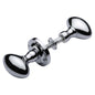Suffolk Rim Door Knob by M Marcus - Heritage Brass