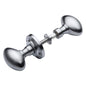 Suffolk Rim Door Knob by M Marcus - Heritage Brass