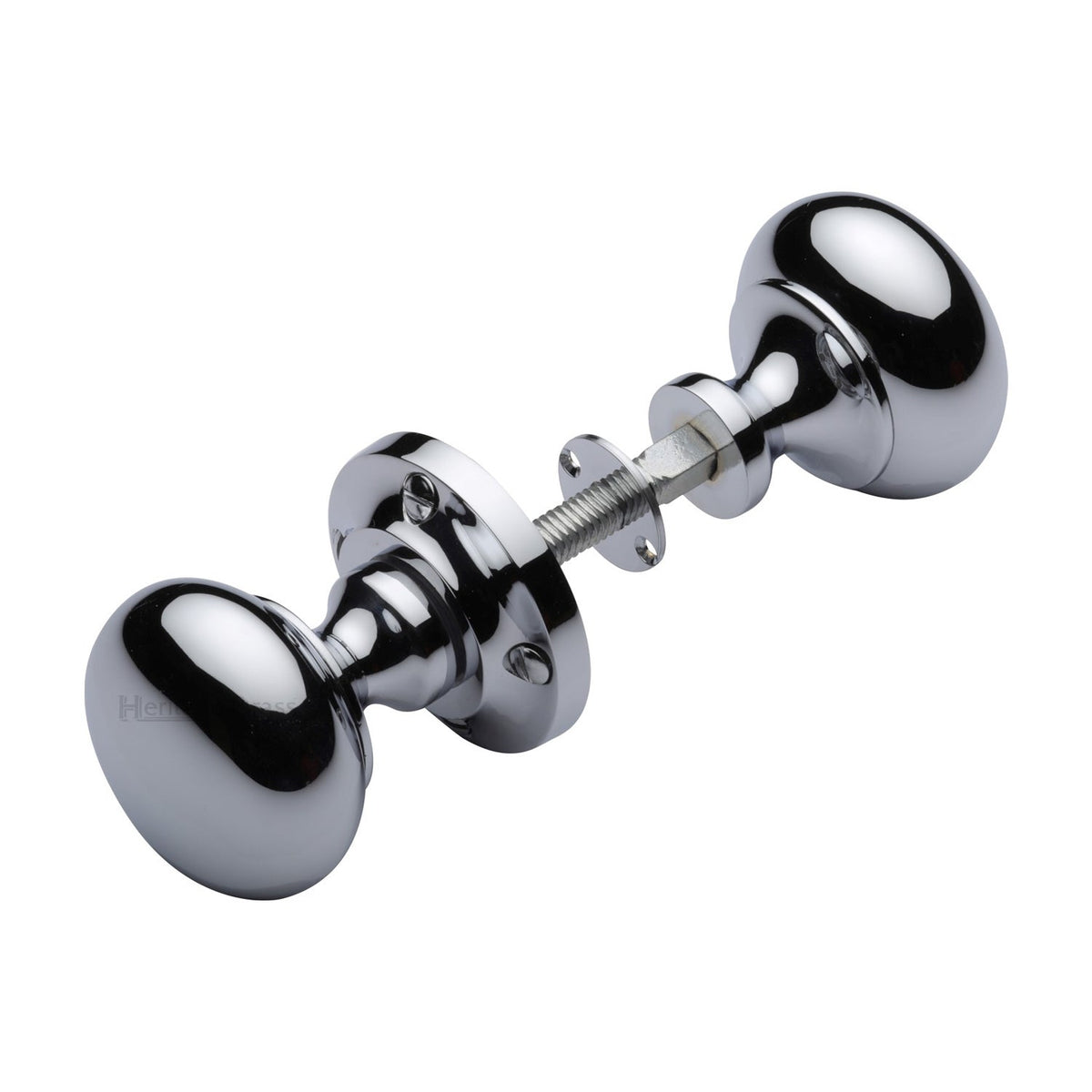 Victoria Rim Door Knob by M Marcus - Heritage Brass