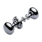 Victoria Rim Door Knob by M Marcus - Heritage Brass