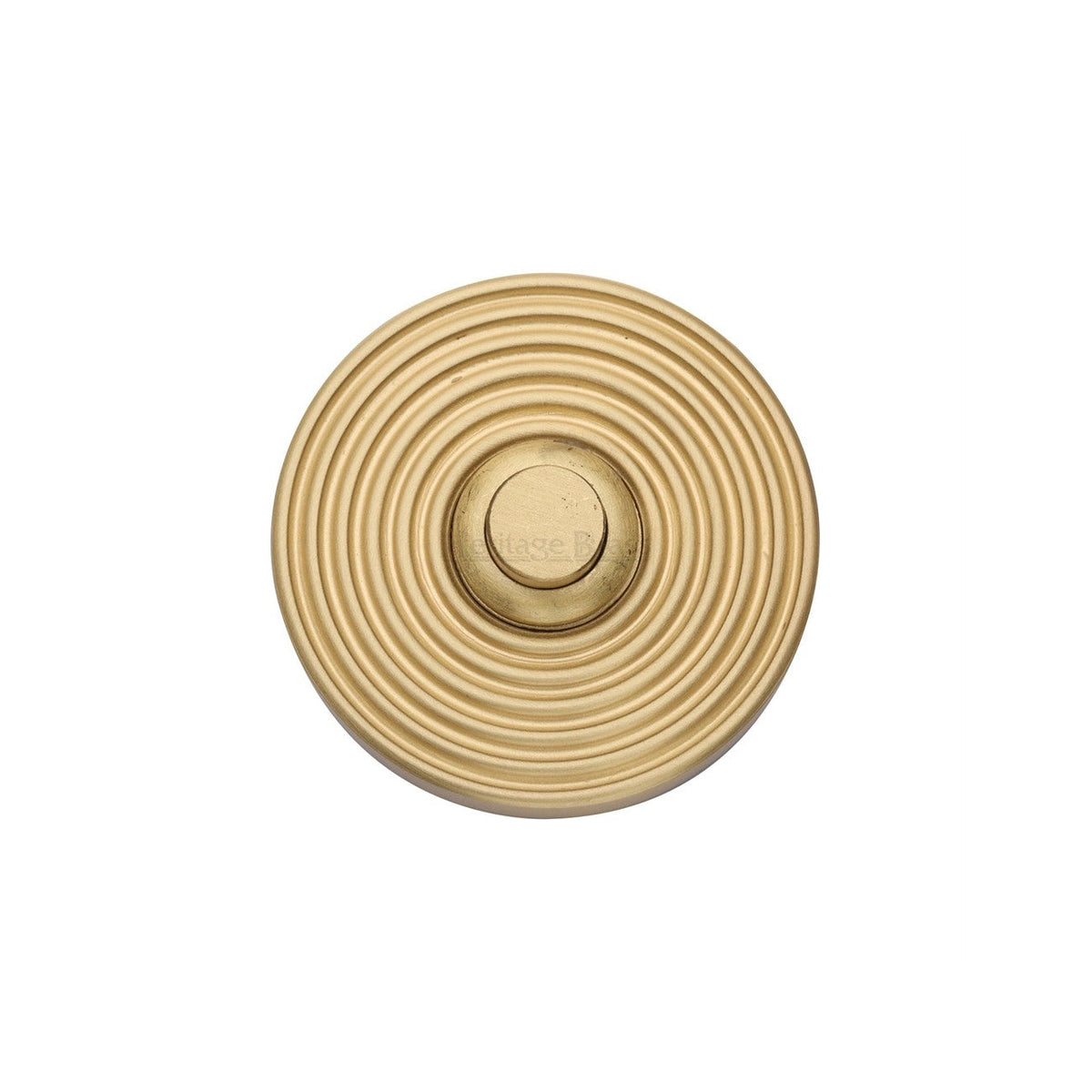 Reeded Bell Push by M Marcus - Heritage Brass