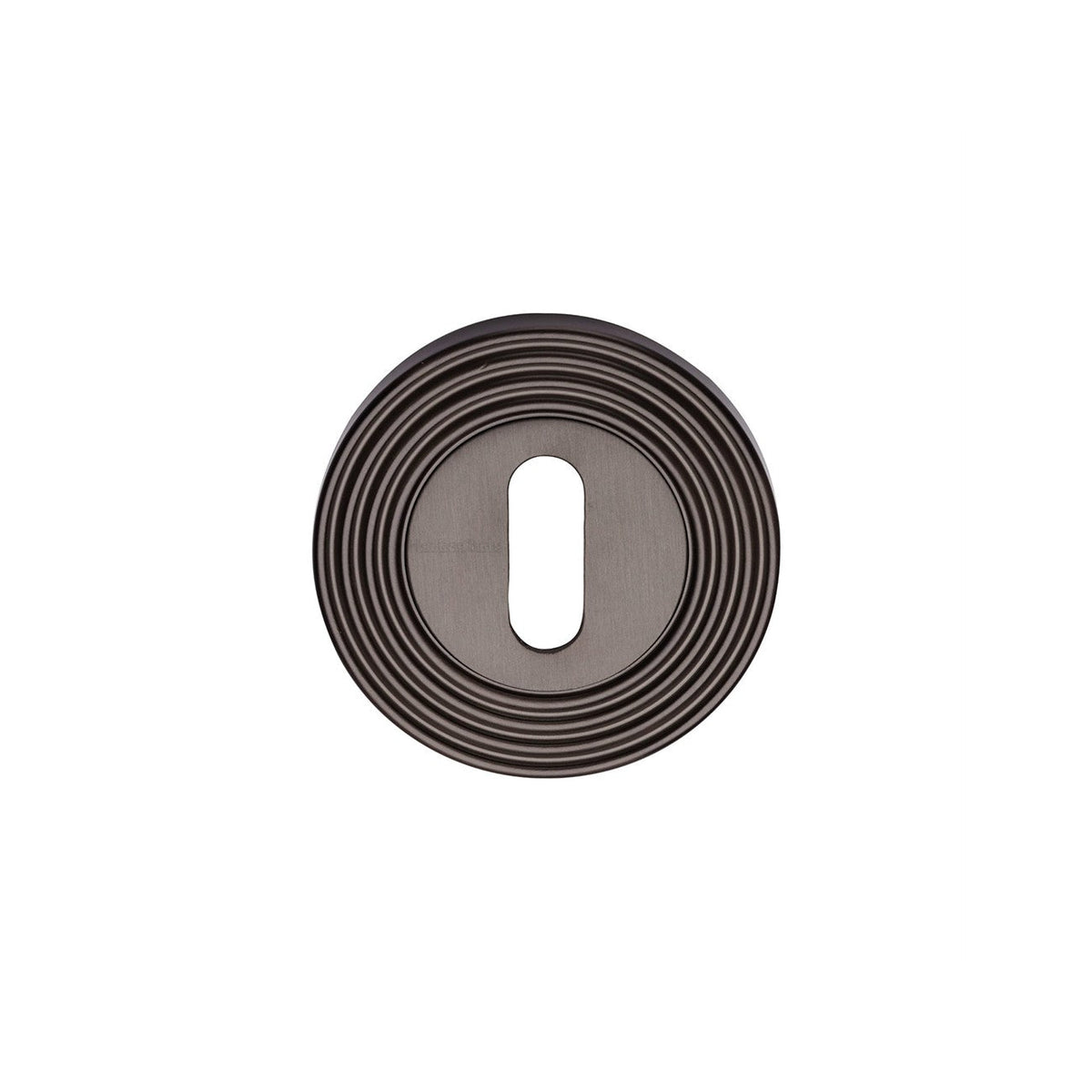 Reeded Key Escutcheon - RR4000 by M Marcus - Heritage Brass