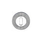 Reeded Key Escutcheon - RR4000 by M Marcus - Heritage Brass