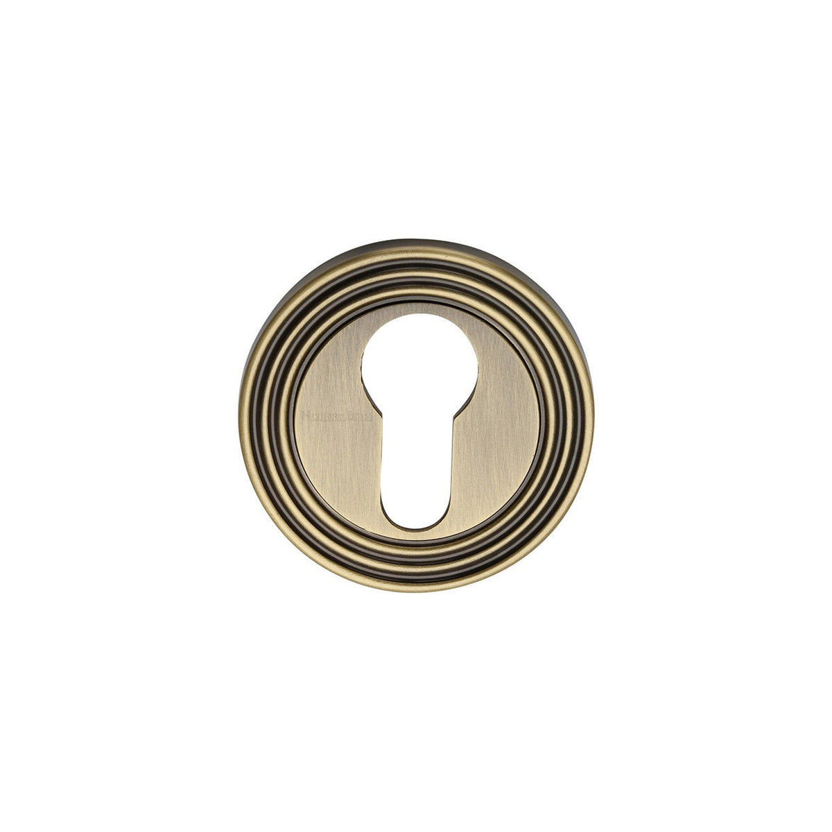 Euro Profile Cylinder Escutcheon - RR4020 by M Marcus - Heritage Brass