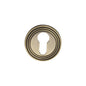 Euro Profile Cylinder Escutcheon - RR4020 by M Marcus - Heritage Brass