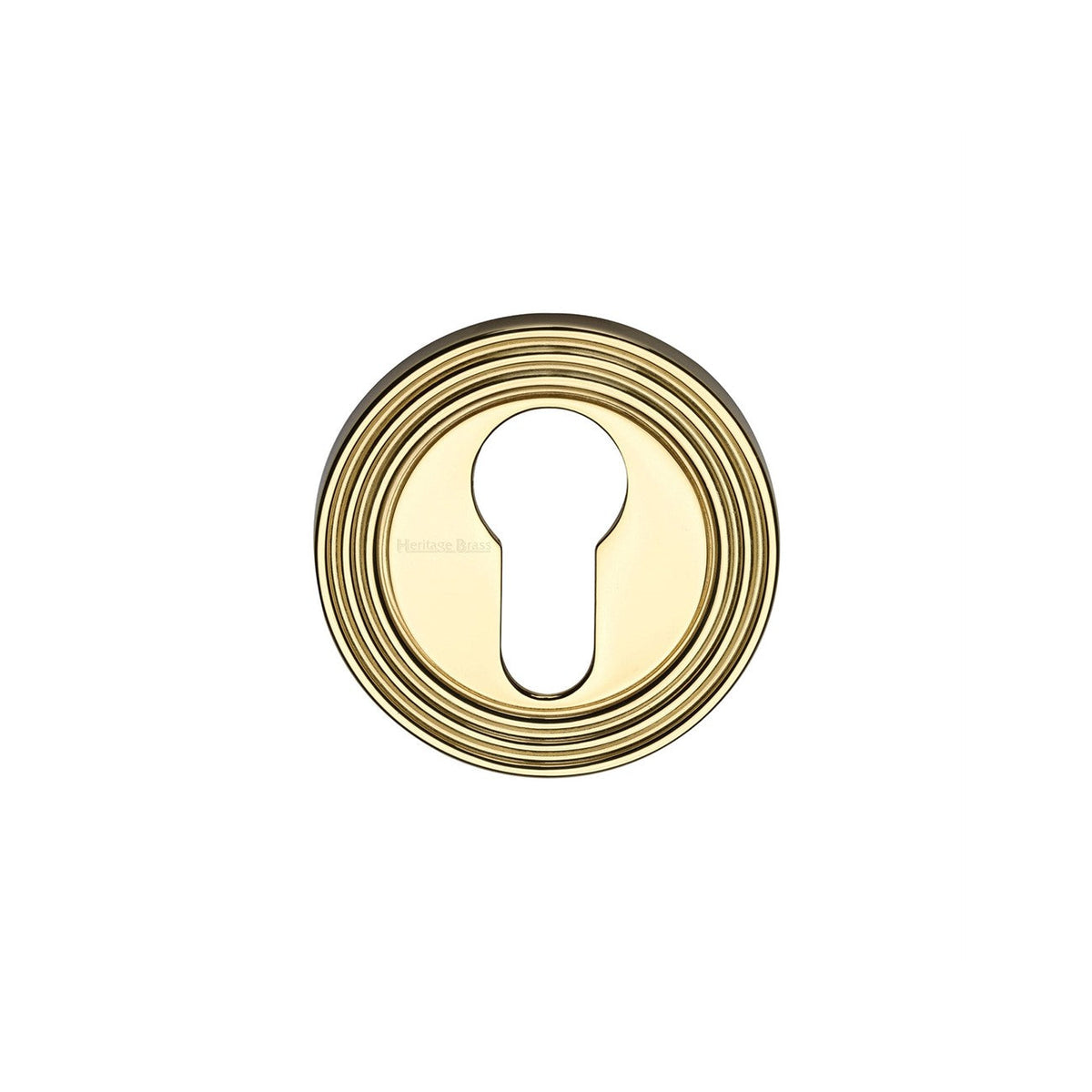 Euro Profile Cylinder Escutcheon - RR4020 by M Marcus - Heritage Brass