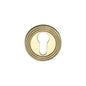 Euro Profile Cylinder Escutcheon - RR4020 by M Marcus - Heritage Brass