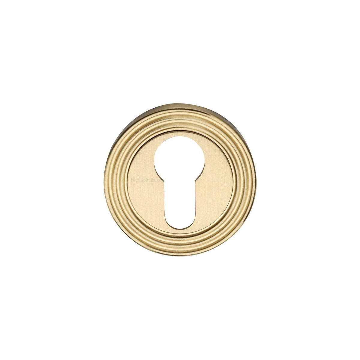 Euro Profile Cylinder Escutcheon - RR4020 by M Marcus - Heritage Brass