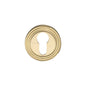 Euro Profile Cylinder Escutcheon - RR4020 by M Marcus - Heritage Brass