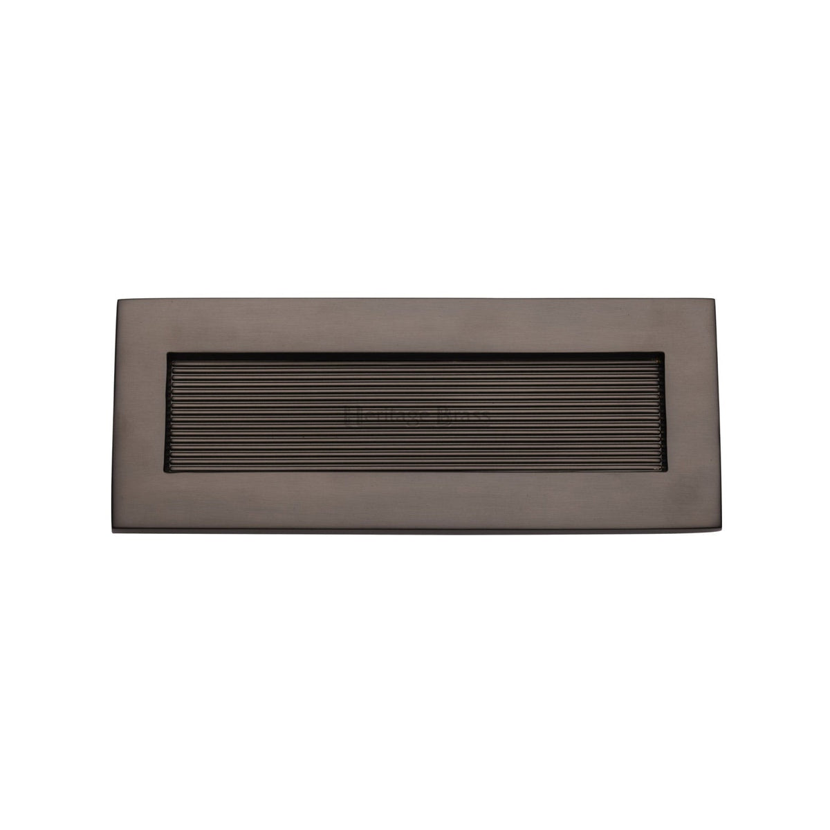Reeded Letterplate by M Marcus - Heritage Brass