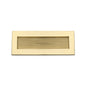 Reeded Letterplate by M Marcus - Heritage Brass
