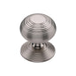 Reeded Centre Door Knob by M Marcus - Heritage Brass