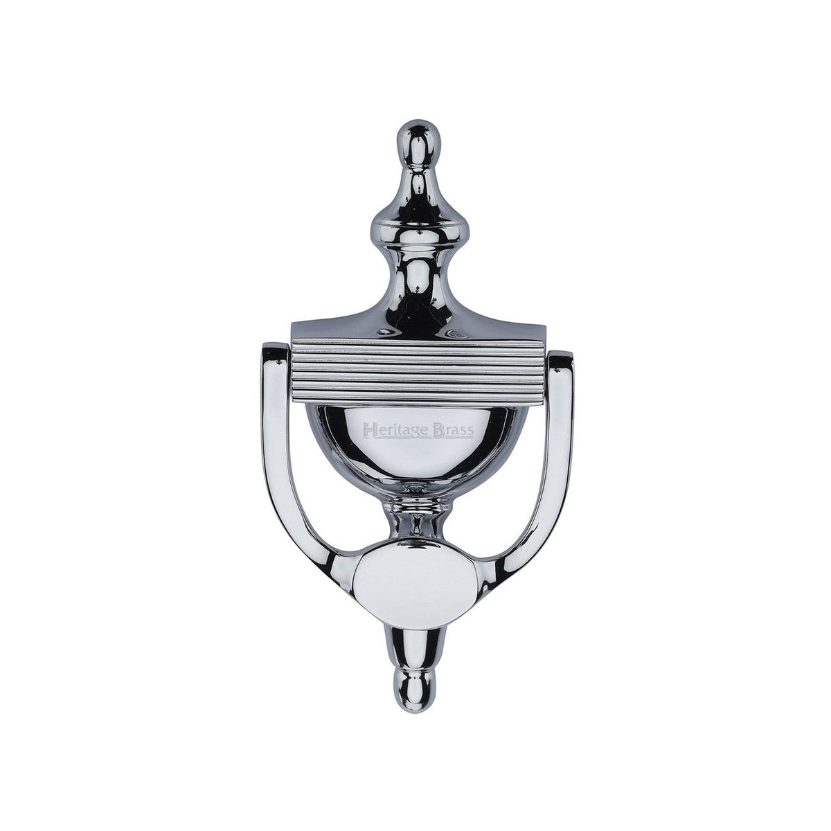 Heritage Brass Reeded Urn Knocker by M Marcus - Heritage Brass