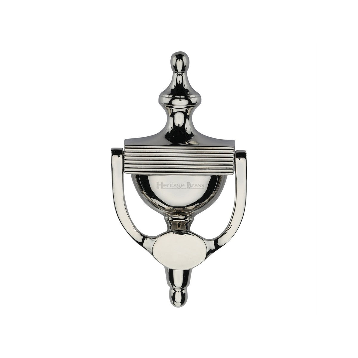 Heritage Brass Reeded Urn Knocker by M Marcus - Heritage Brass
