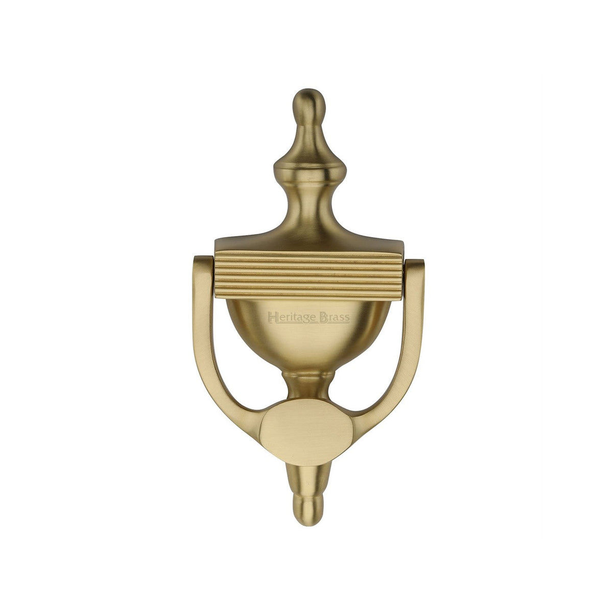 Heritage Brass Reeded Urn Knocker by M Marcus - Heritage Brass