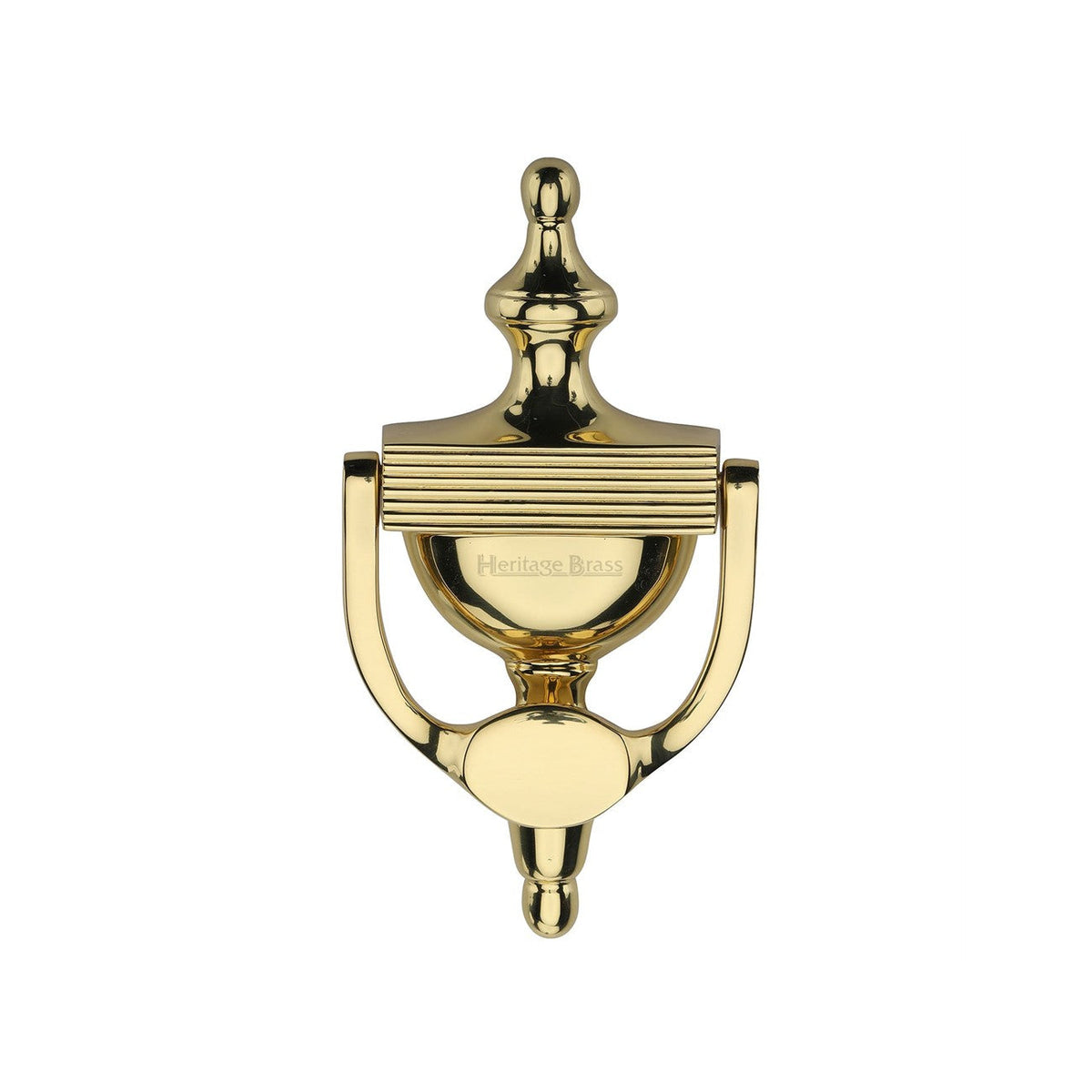 Heritage Brass Reeded Urn Knocker by M Marcus - Heritage Brass