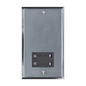 Elite Stepped Plate Range Satin Chrome Switches & Sockets, S03 - Shaver Socket Output Voltage 110/240V by Heritage Brass By M-Marcus
