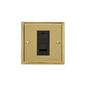 Elite Stepped Plate Range Satin Brass Switches & Sockets, S04 - 1 Gang RJ45 by Heritage Brass By M-Marcus