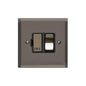 Elite Stepped Plate Range Polished Black Nickel Switches & Sockets, S06 - Switched Spur (13 Amp) by Heritage Brass By M-Marcus