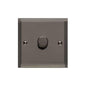 Elite Stepped Plate Range Polished Black Nickel Switches & Sockets, S06 - 1G Multi Location Primary Dimmer by Heritage Brass By M-Marcus