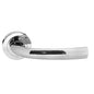 STATUS Nevada Lever Door Handle on Round Rose - Polished Chrome - Default