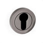 STATUS Euro Escutcheons on Round Rose - Black Nickel - Default