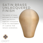Croft - Shell Turn & Release on Raised Edge Covered Rose 2265 by Croft Ironmongery