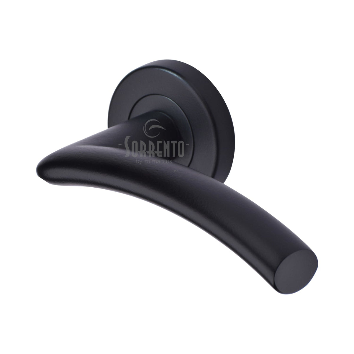 Tosca Door Handle on Round Rose