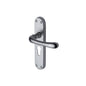 Donna Door Handle on Plate by M Marcus - Heritage Brass