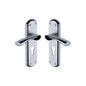 Atlanta Door Handle on Plate by M Marcus - Heritage Brass