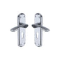 Atlanta Door Handle on Plate by M Marcus - Heritage Brass