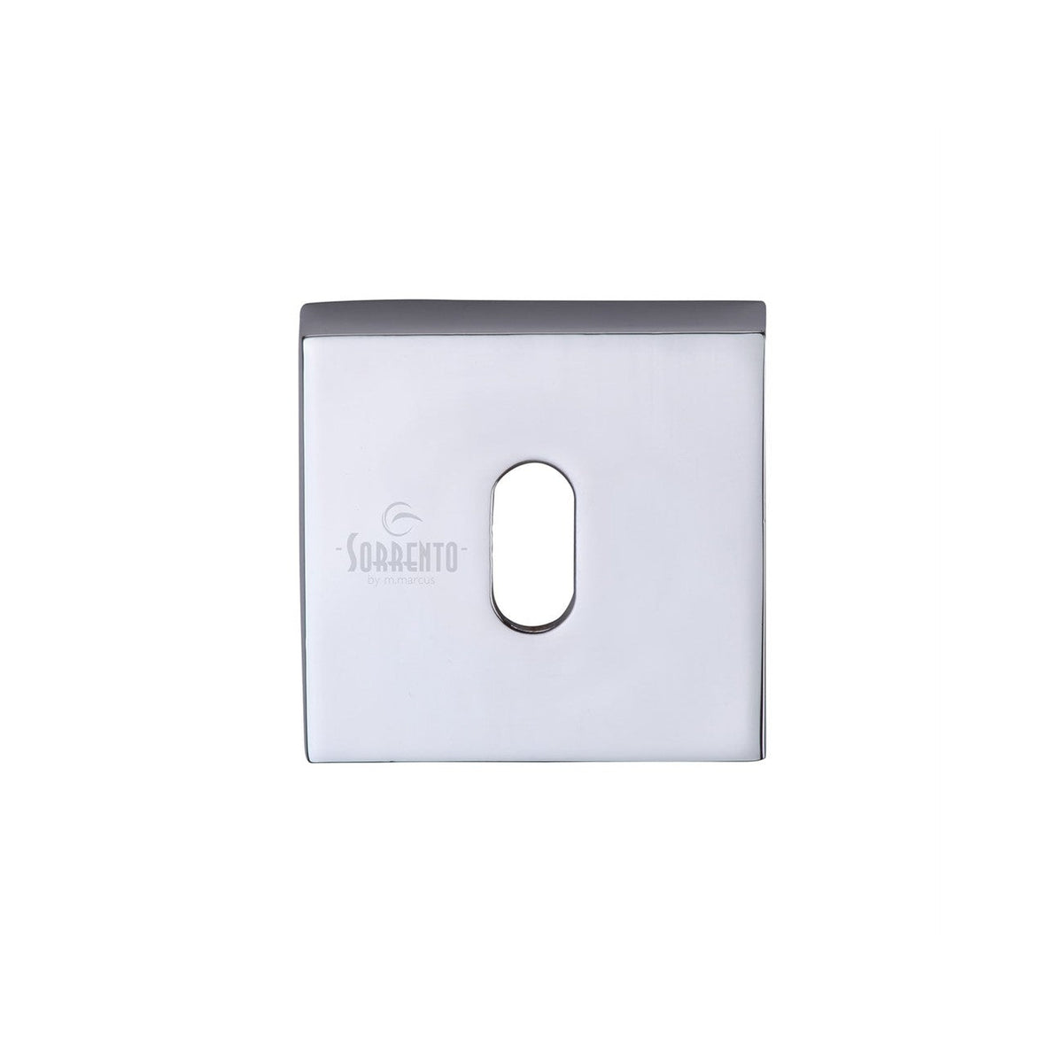 Sorrento Concealed Square Keyhole Escutcheon by M Marcus - Heritage Brass