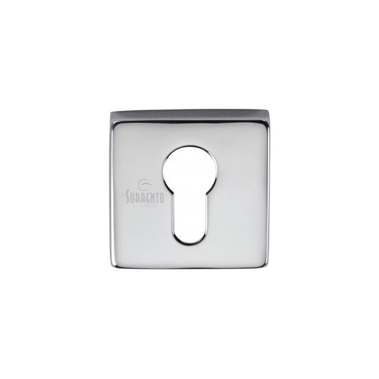 Sorrento Concealed Square Euro Escutcheon by M Marcus - Heritage Brass
