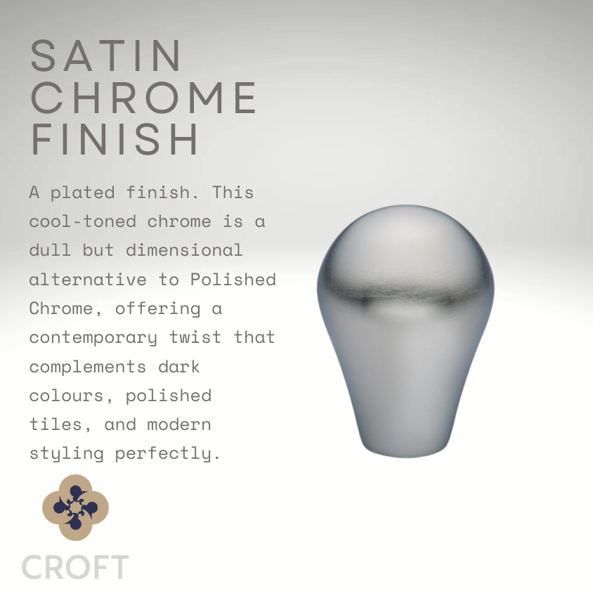Croft - Hudson Cabinet Pull 4124A by Croft Ironmongery