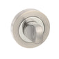 Senza Pari WC Turn and Release on Round Rose - Satin Nickel/Chrome Plate - Default