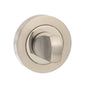 Senza Pari WC Turn and Release on Round Rose - Satin Nickel/Polished Nickel - Default