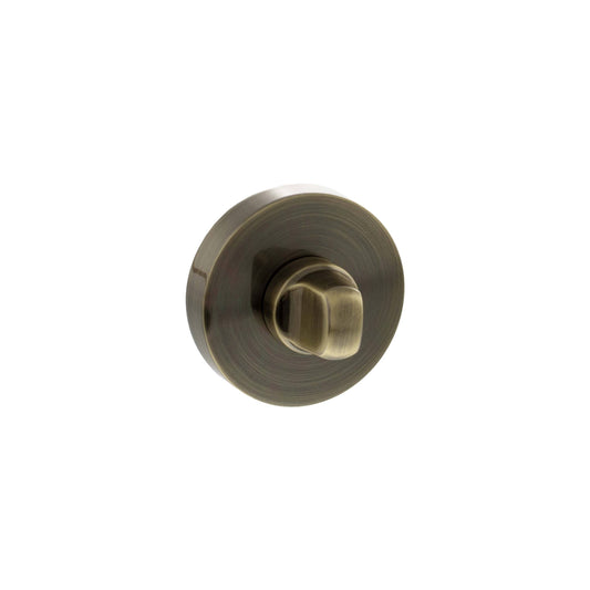 Senza Pari WC Turn and Release on Round Rose - Antique Brass - Default