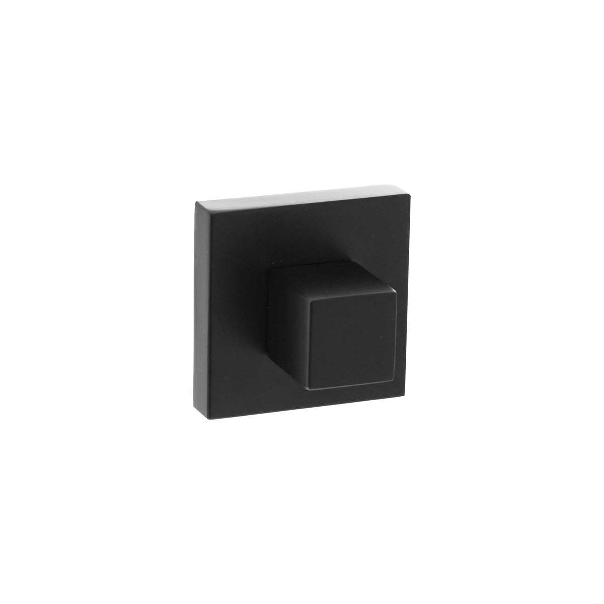 Senza Pari WC Turn and Release on Minimal Square Rose - Matt Black - Default