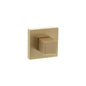 Senza Pari WC Turn and Release on Minimal Square Rose - Satin Brass - Default