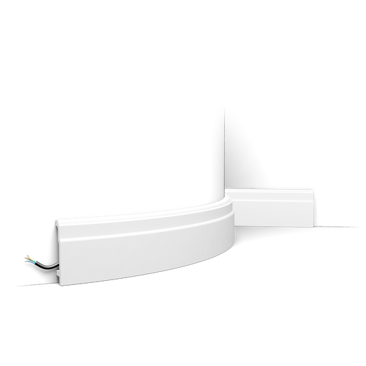 SX155F Orac Flexible Skirting Board by Orac Decor