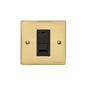Elite Flat Plate Range Polished Brass Switches & Sockets, T01 - 1 Gang RJ45 by Heritage Brass By M-Marcus