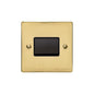 Elite Flat Plate Range Polished Brass Switches & Sockets, T01 - 6A Triple Pole Fan Isolator Switch by Heritage Brass By M-Marcus