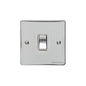 Elite Flat Plate Range Polished Chrome Switches & Sockets, T02 - 20A Double Pole Switch by Heritage Brass By M-Marcus