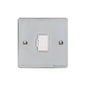 Elite Flat Plate Range Polished Chrome Switches & Sockets, T02 - Unswitched Spur (13 Amp) by Heritage Brass By M-Marcus